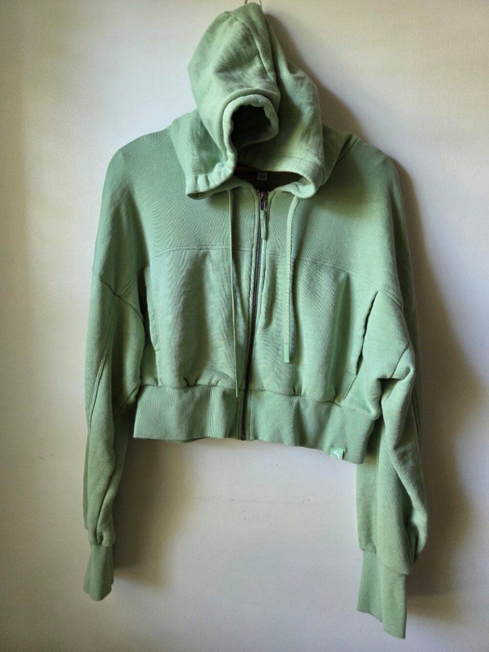 EUC JOY LAB SAGE GREEN COTTON SWEATSHIRT / HOODIE SIZE LARGE